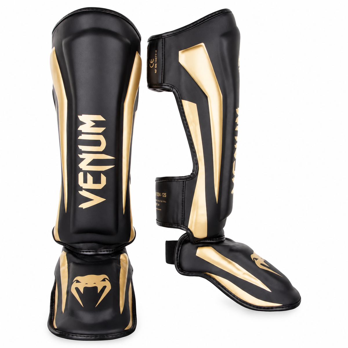 Protège Tibia Venum Gold/Noir