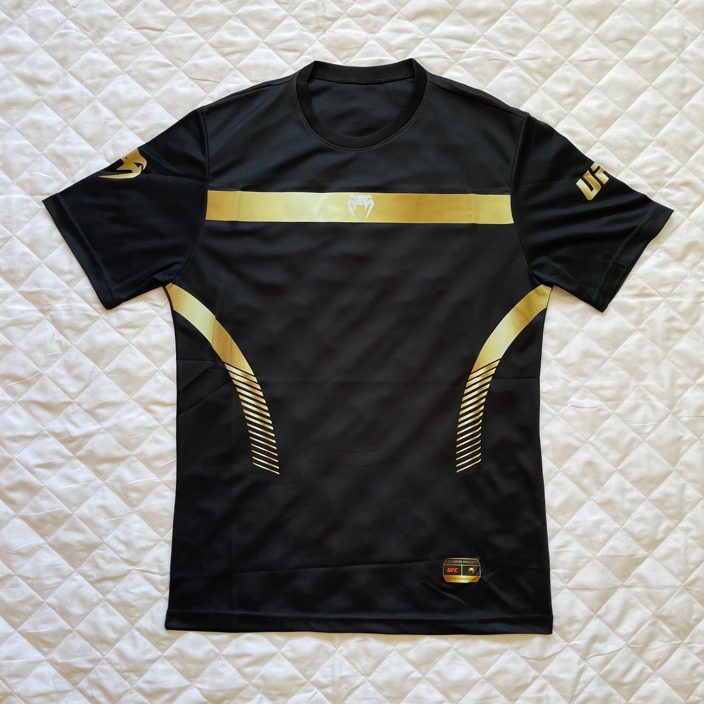 T-shirt Venum Gold/Noir - ADRIFIT