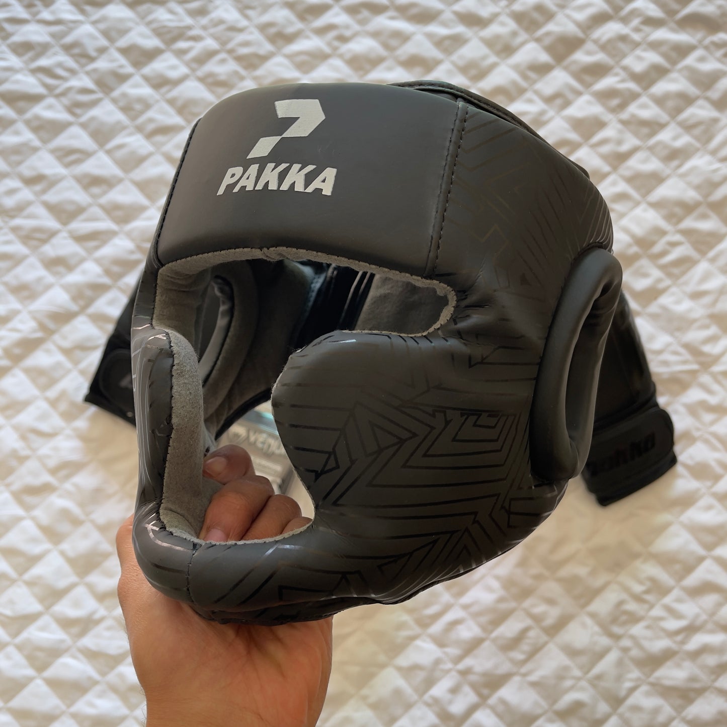 Casque De Boxe Pakka Noir
