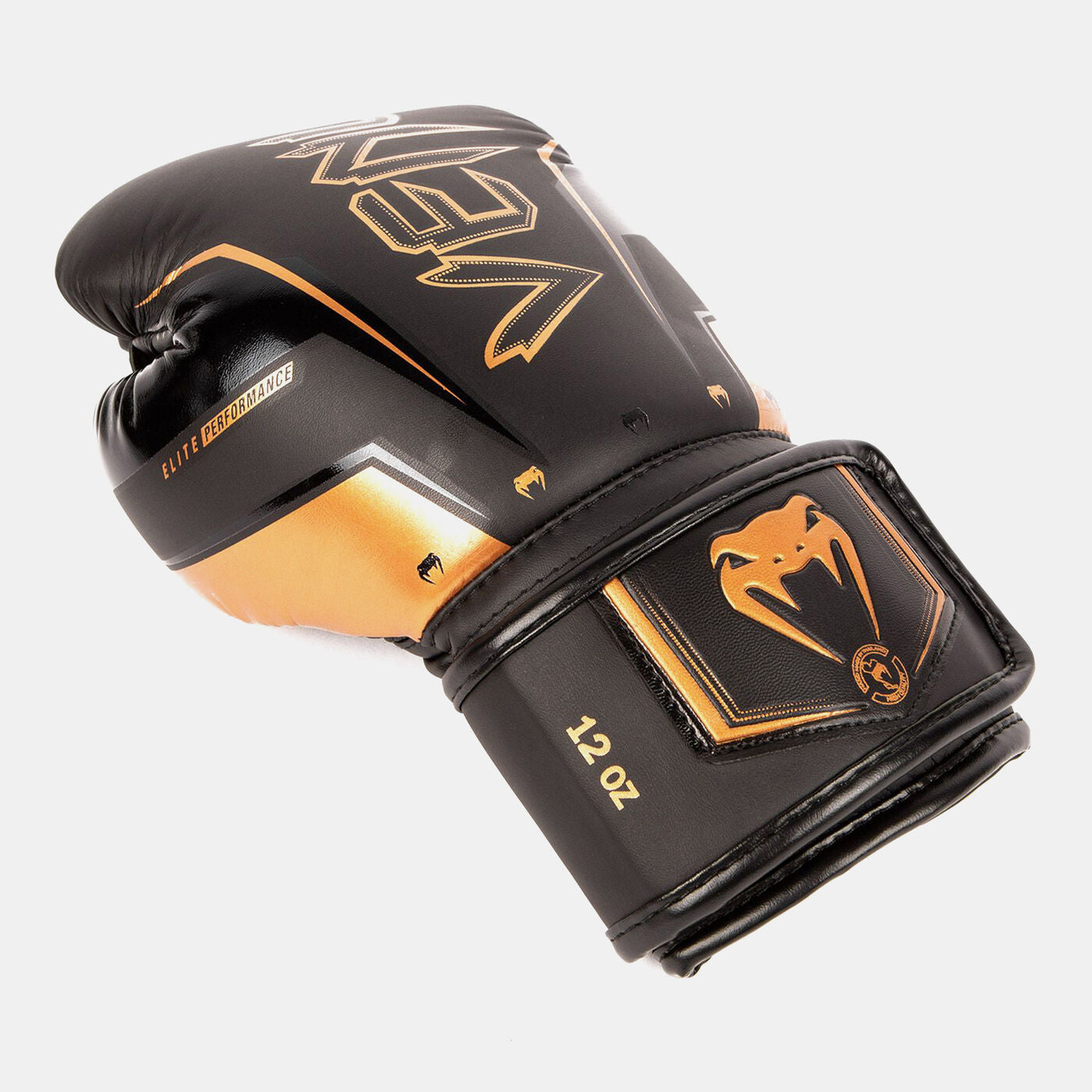Gants de Boxe Elite Evo Noir - Or - ADRIFIT