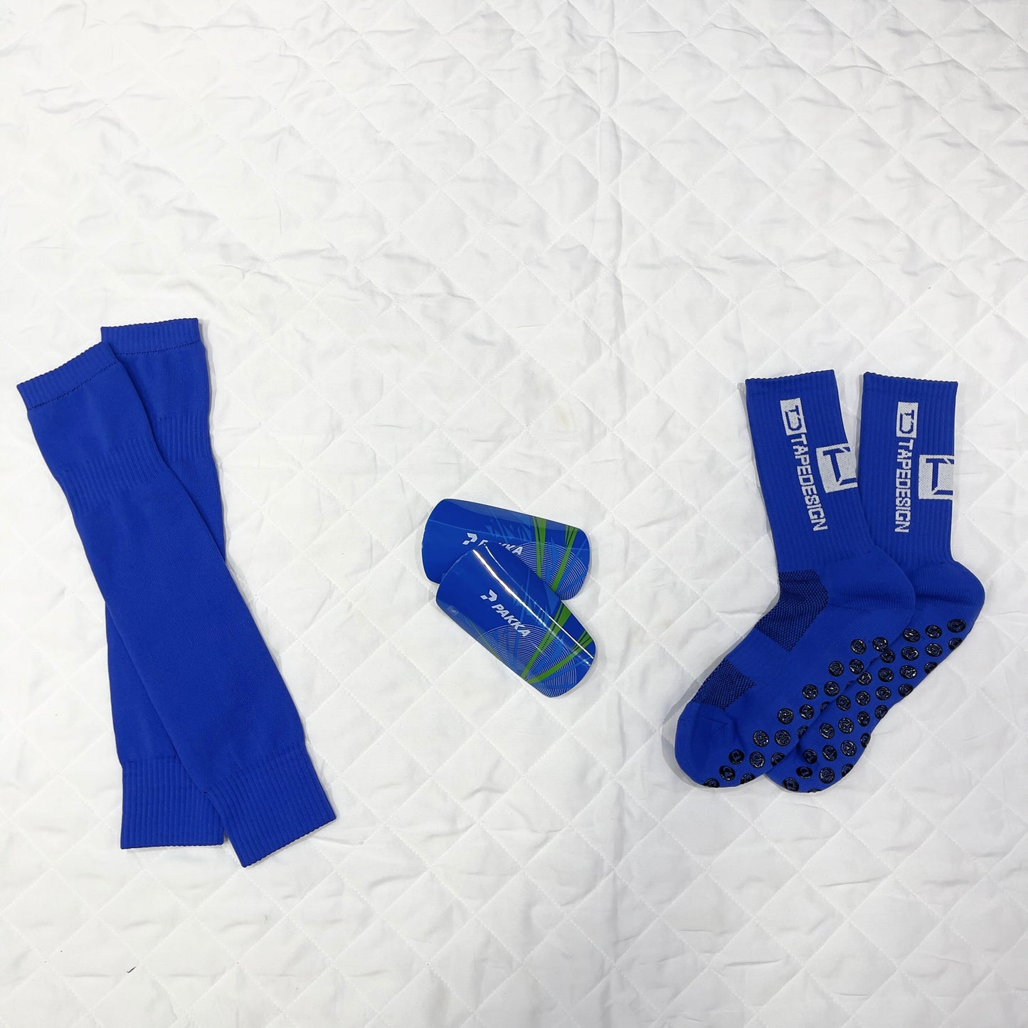Pack Protege Tibia De Football Blue