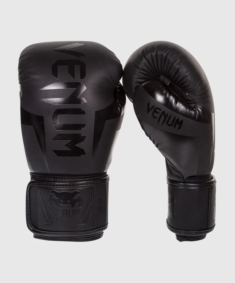 Gants de boxe Venum Elite noirs - ADRIFIT