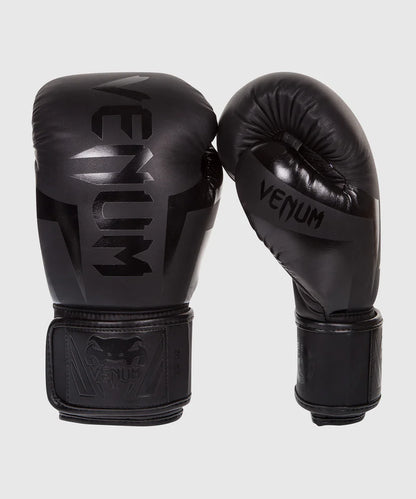 Gants de boxe Venum Elite noirs - ADRIFIT