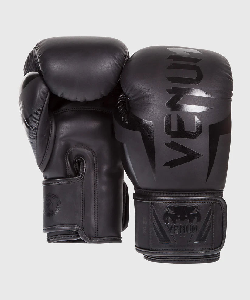 Gants de boxe Venum Elite noirs - ADRIFIT