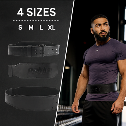 Ceinture Lombaire De Musculation Noire Pakka