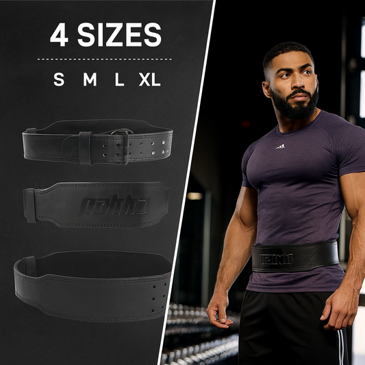 Ceinture Lombaire De Musculation Noire Pakka