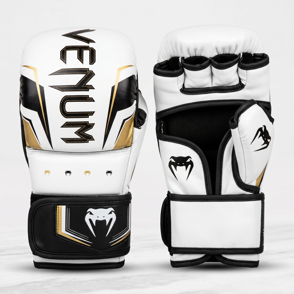 MMA Gloves Venum Sparring Blanche