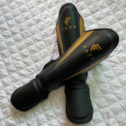 Protege Tibia FAFA Gold/Noir - ADRIFIT