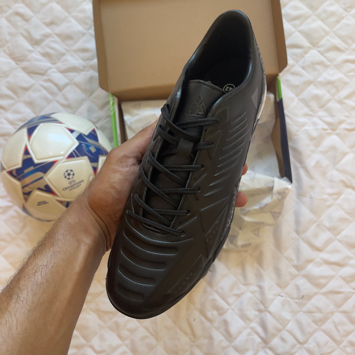 Chaussures Minifoot BS Noir PRO