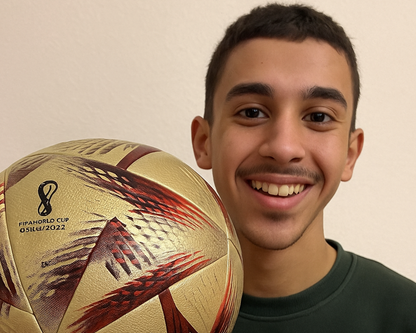 Ballon World Cup 2022 Qatar - ( + Silicone Socks Tapdesign Gratuit )