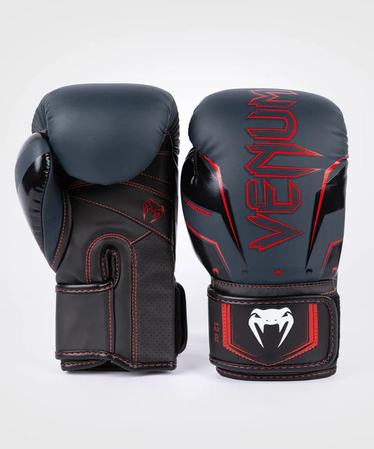Gants de boxe Venum Elite Noir/Rouge - ADRIFIT