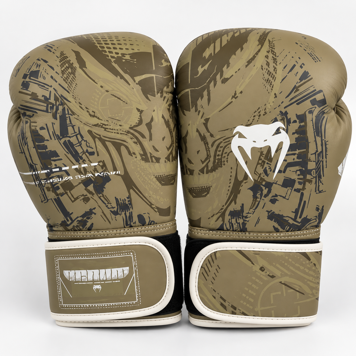 Gants Venum Boxing SKULL Beige